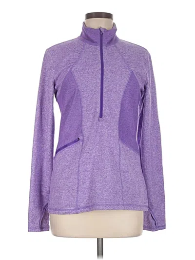 Pre-owned Athleta Pullover Sweater In Purple