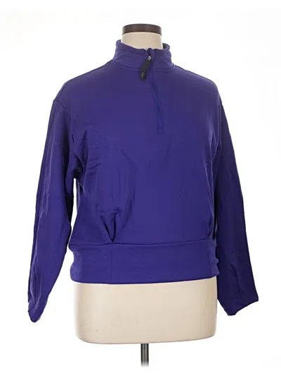 Pre-owned Athleta Pullover Sweater In Purple