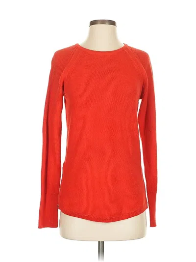 Pre-owned Athleta Pullover Sweater In Red