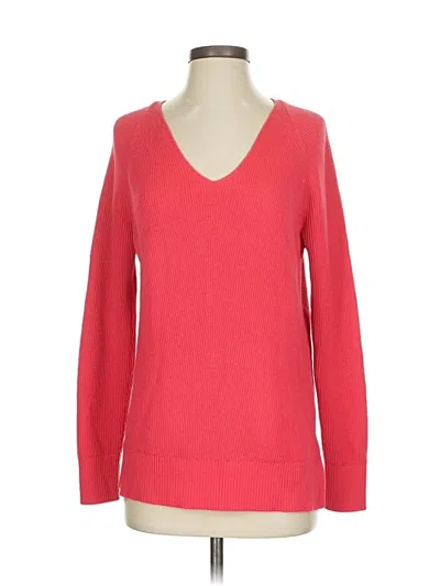 Pre-owned Athleta Pullover Sweater In Red