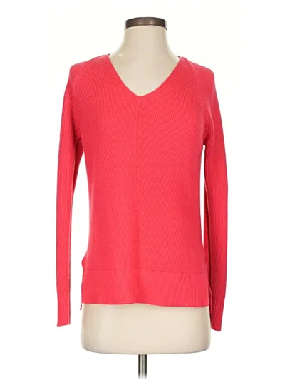 Pre-owned Athleta Pullover Sweater In Red