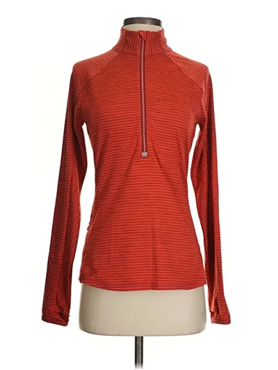 Pre-owned Athleta Pullover Sweater In Red