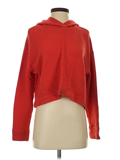 Pre-owned Athleta Pullover Sweater In Red