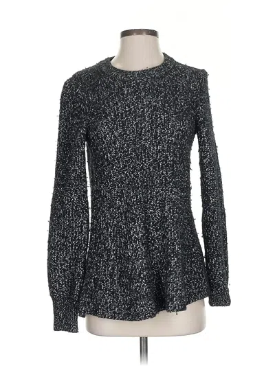 Pre-owned Athleta Pullover Sweater In Silver