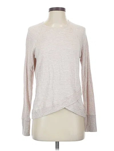 Pre-owned Athleta Pullover Sweater In Silver