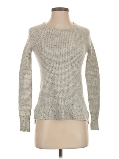 Pre-owned Athleta Pullover Sweater In Silver