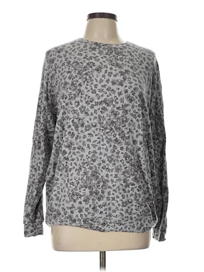 Pre-owned Athleta Pullover Sweater In Silver