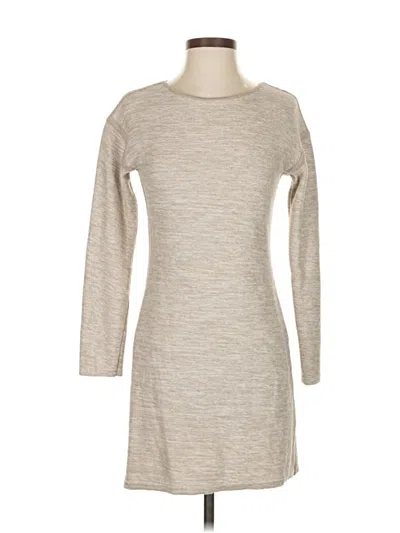 Pre-owned Athleta Pullover Sweater In Tan