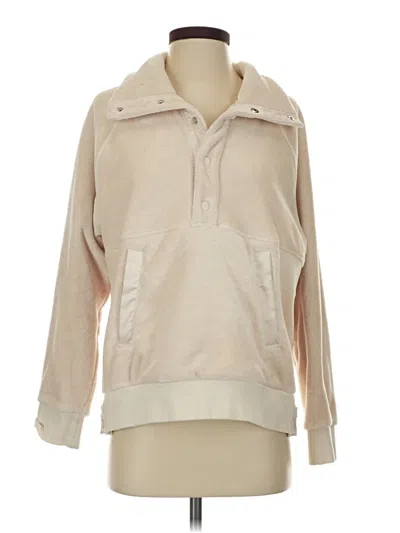 Pre-owned Athleta Pullover Sweater In Tan