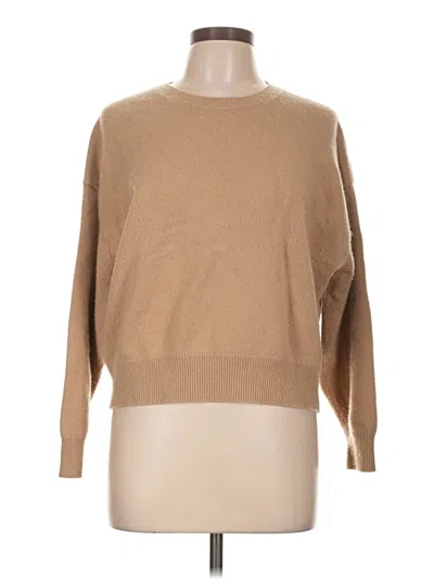 Pre-owned Athleta Pullover Sweater In Tan