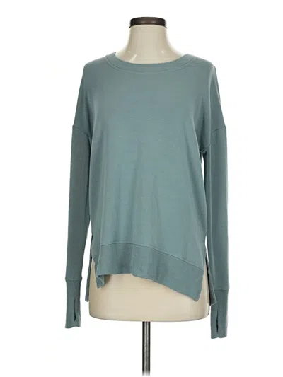 Pre-owned Athleta Pullover Sweater In Teal