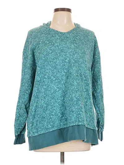 Pre-owned Athleta Pullover Sweater In Teal