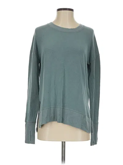 Pre-owned Athleta Pullover Sweater In Teal