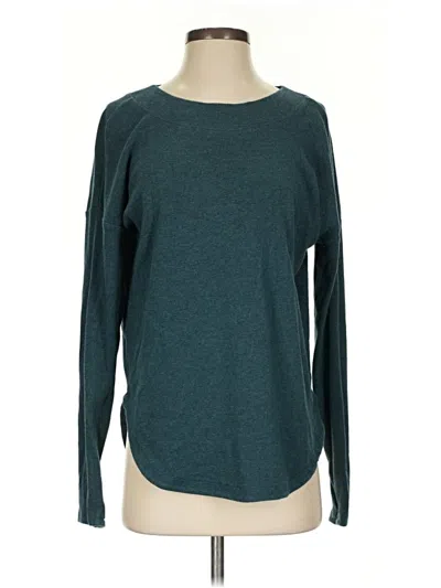Pre-owned Athleta Pullover Sweater In Teal