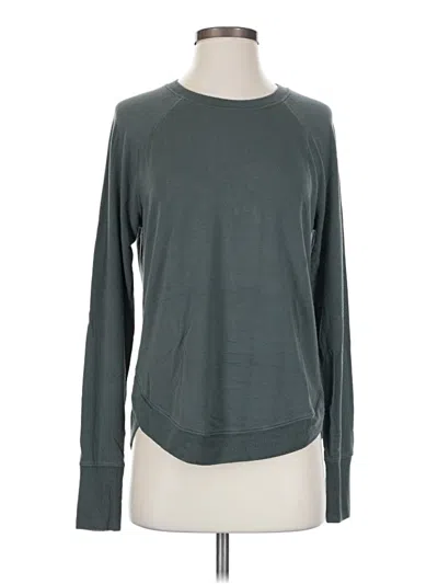 Pre-owned Athleta Pullover Sweater In Teal