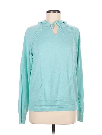 Pre-owned Athleta Pullover Sweater In Teal