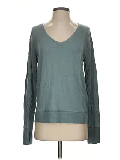 Pre-owned Athleta Pullover Sweater In Teal
