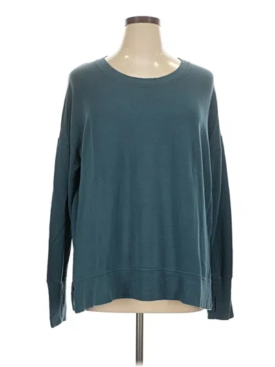 Pre-owned Athleta Pullover Sweater In Teal