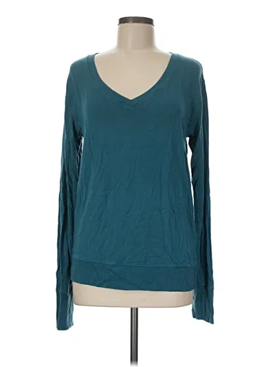 Pre-owned Athleta Pullover Sweater In Teal