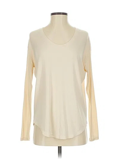 Pre-owned Athleta Pullover Sweater In White