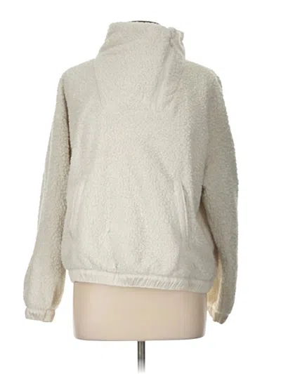 Pre-owned Athleta Pullover Sweater In White