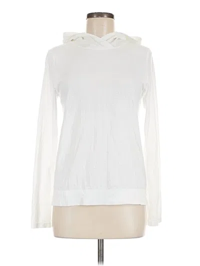 Pre-owned Athleta Pullover Sweater In White