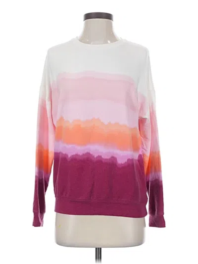 Pre-owned Athleta Pullover Sweater In White