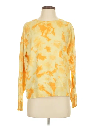 Pre-owned Athleta Pullover Sweater In Yellow