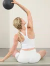 Athleta Purpose Crop Bra A-c In Bright White