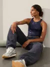Athleta Purpose Shine Crop Bra A-c In Navy