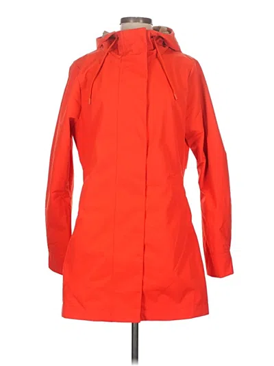 Pre-owned Athleta Raincoat In Orange