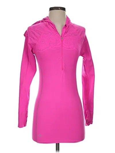 Pre-owned Athleta Raincoat In Pink