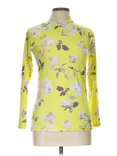 Pre-owned Athleta Raincoat In Yellow