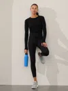 Athleta Rainier High Rise Cargo Legging In Black