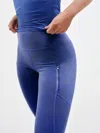 Athleta Rainier High Rise Reflective Print Legging In Blue