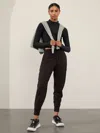 Athleta Rainier Mid Rise Cargo Jogger In Black