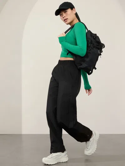 Athleta Rainout Traverse Pant In Black