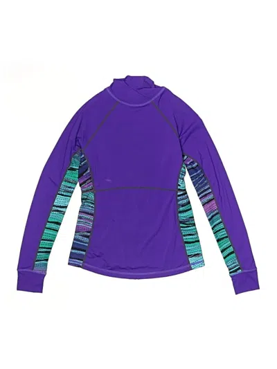 Pre-owned Athleta Rash Guard In Purple