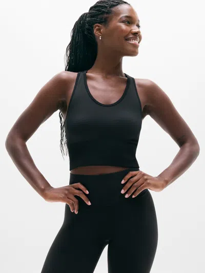 Athleta Recharge Seamless Racerback Tank In Black