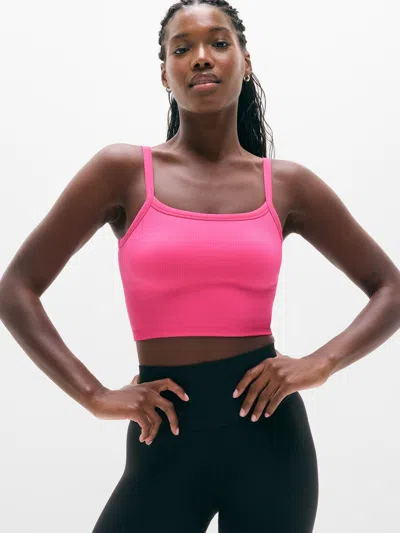 Athleta Recharge Seamless Thin Strap Tank In Pink