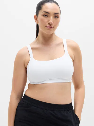 Athleta Reform Adjustable Sports Bra D-dd In White