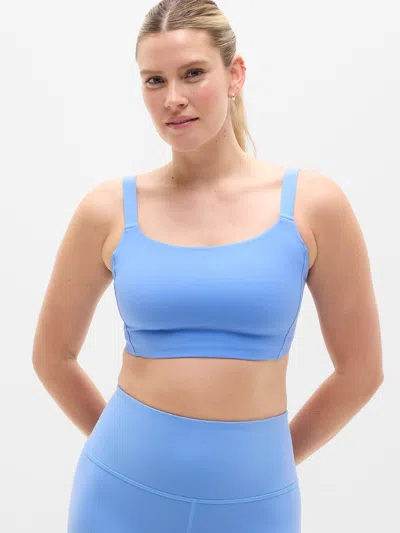 Athleta Reform Adjustable Sports Bra D-dd In Blue