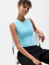 Athleta Renew Seamless Muscle Tank In Blue