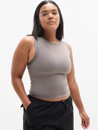 Athleta Renew Seamless Muscle Tank In Gray