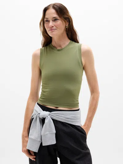 Athleta Renew Seamless Muscle Tank In Green