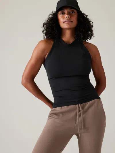 Athleta Renew Seamless Racerback Tank In Black