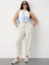Athleta Retreat Linen Ankle Pant In Undyed