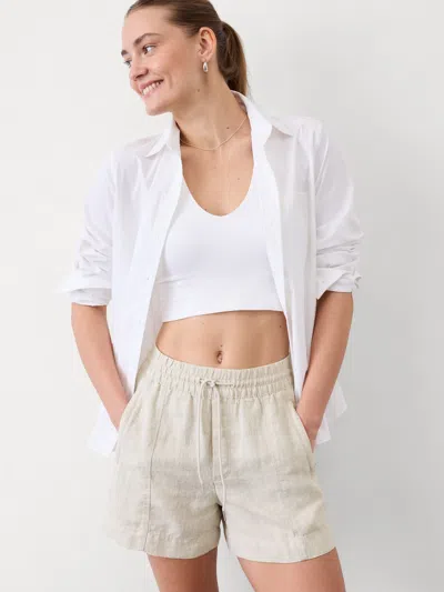 Athleta Retreat Linen Short In Undyed