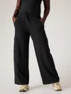 Athleta Retroterry Wide Leg Cargo Pant In Black