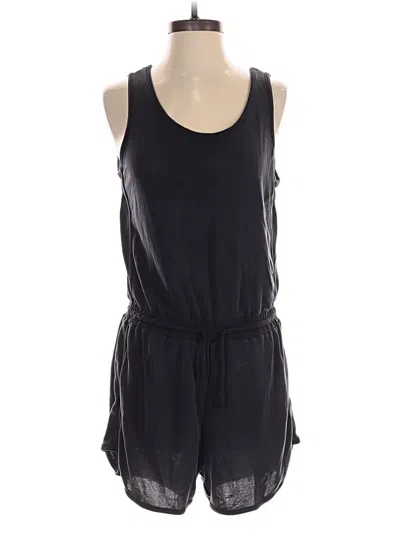 Pre-owned Athleta Romper In Black